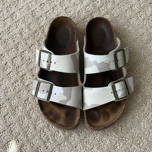 Birkenstock Neutral Camo Arizona Sandals